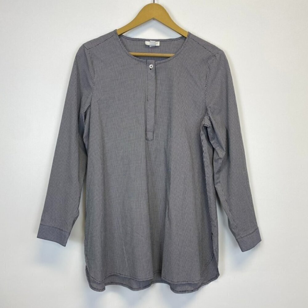 J. Jill Gingham Plaid Tunic